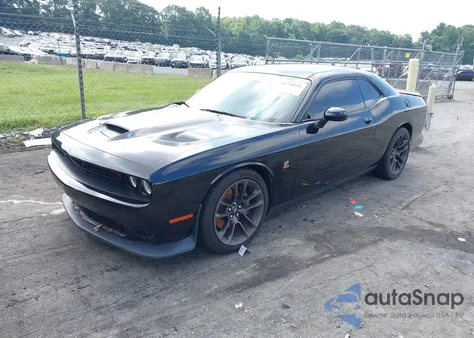2021 Dodge Challenger R/T Scat Pack z USA, uszkodzony, nr VIN 2C3CDZFJXMH507774